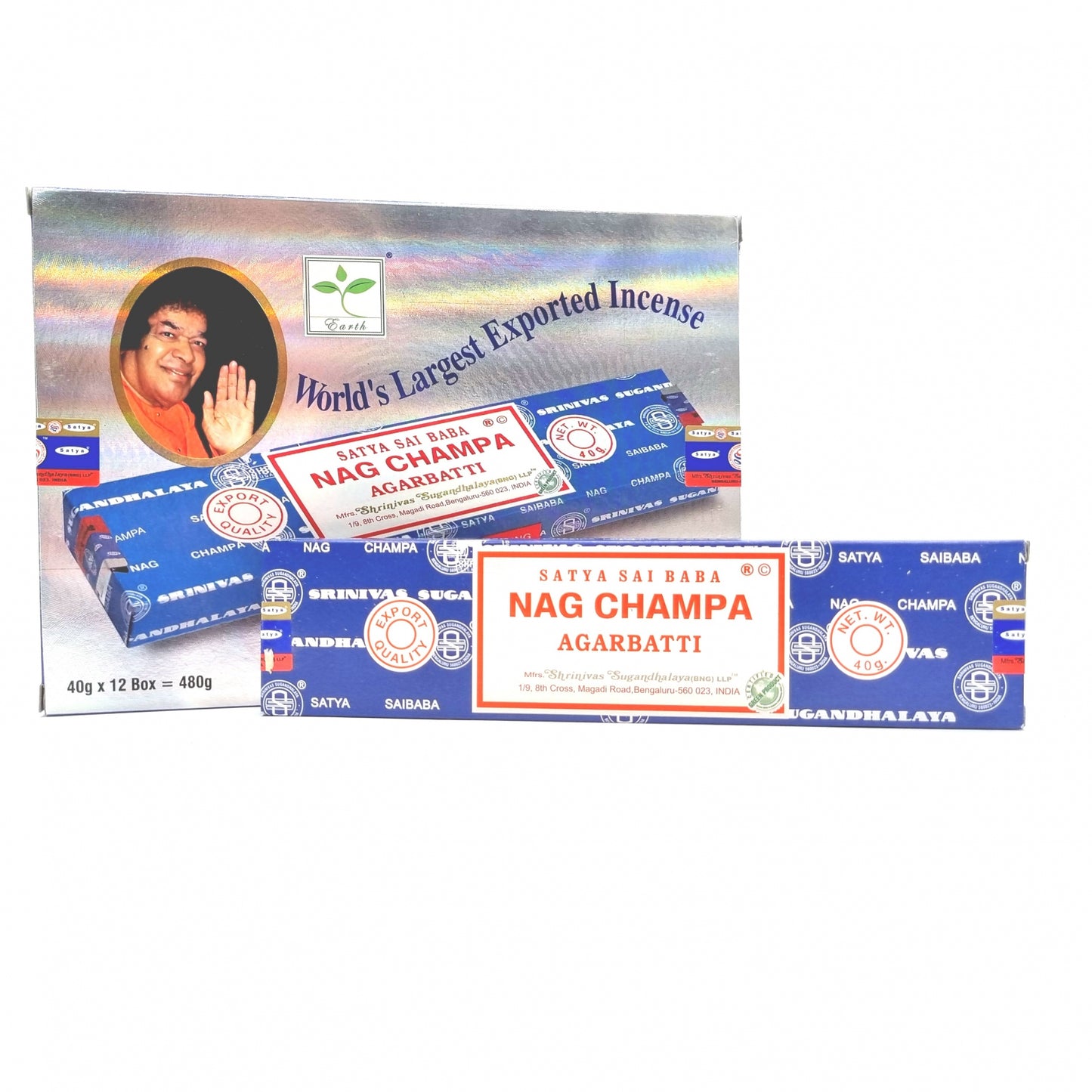 Satya Sai Baba Nag Champa - 40g (2023, Earth-serie)
