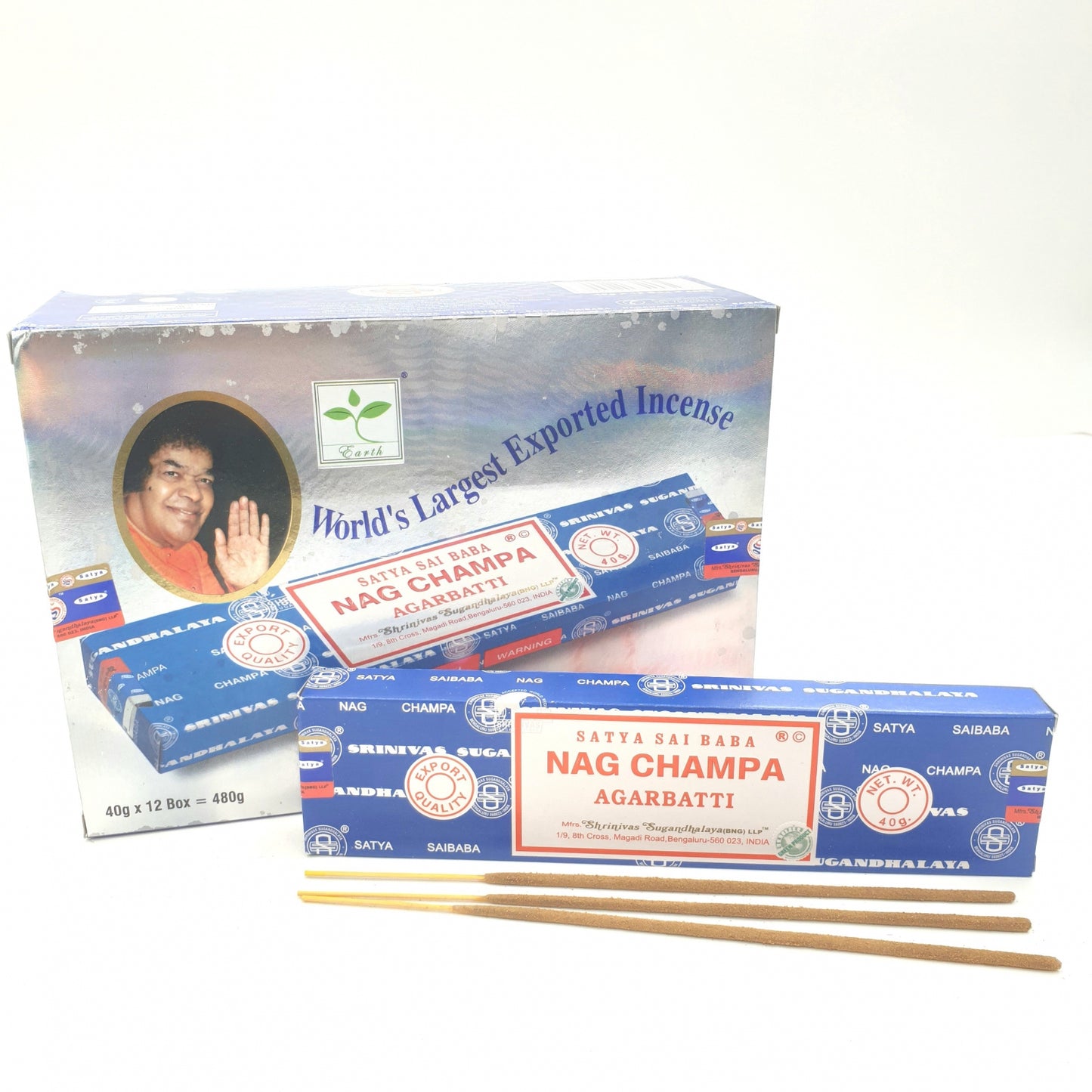 Satya Sai Baba Nag Champa - 40g (2024, Earth-serie)