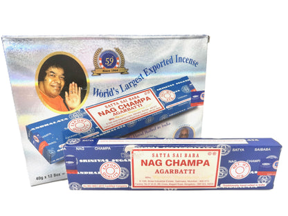 Satya Sai Baba Nag Champa - 40g (59e jubileum, 2023)