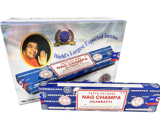 Satya Sai Baba Nag Champa – 40 g (60. Jahrestag, 2024)