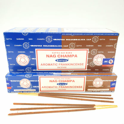 Satya Sai Baba - Nag Champa &amp; Aromatische Wierook 16g