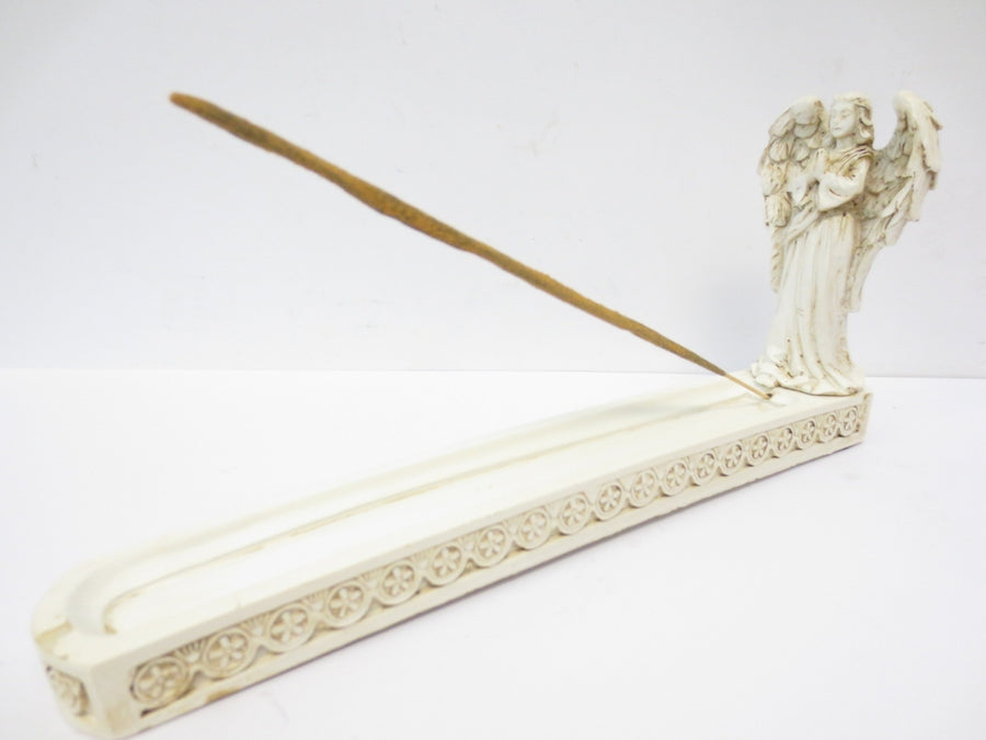 Standing Angel Figurine Incense Stick Holder