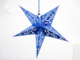 Paper Star Lantern - Blue