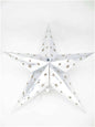 Papieren Ster Lantaarn - Zilver