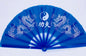 Tai Chi waaier Blauw met Gong Fu Draak