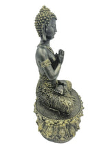 Tibetan Buddha Statue - Gold &amp; Black