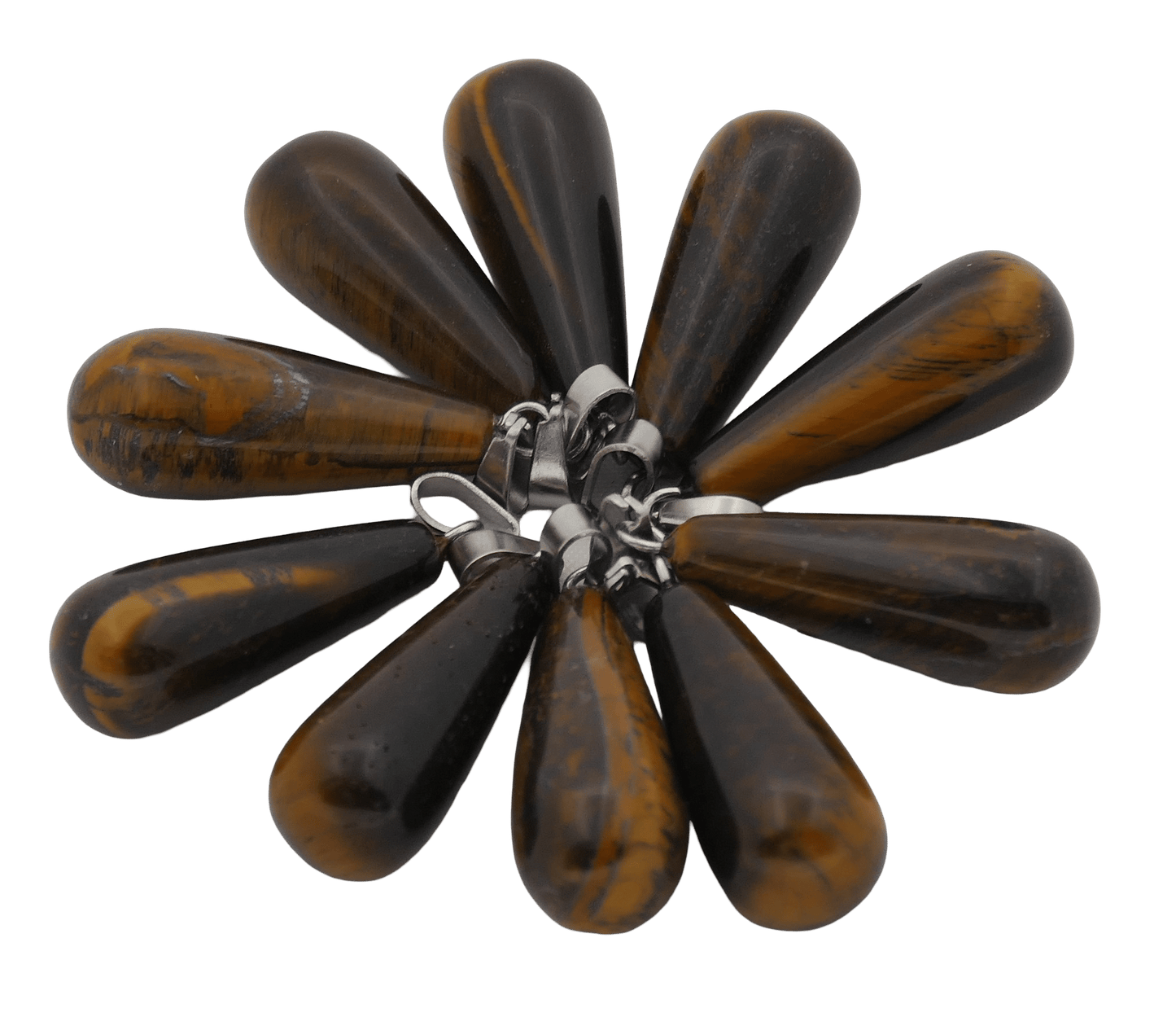 Tijgeroog Druppelhanger (10 stuks)