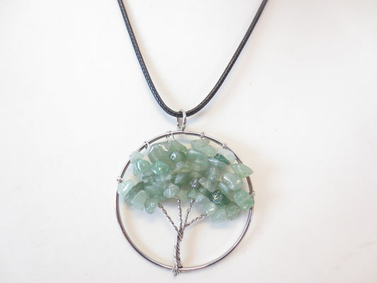 Tree of Life Ketting - Aventurijn