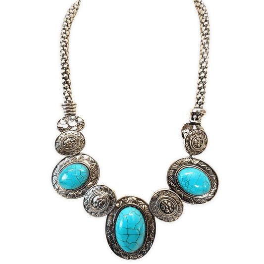 Turquoise sieraden set B