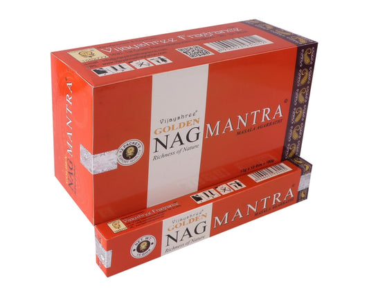 Vijayshree Golden Nag Wierookstokjes - Mantra