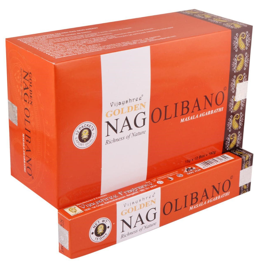 Vijayshree Golden Nag Wierookstokjes - Olibanum