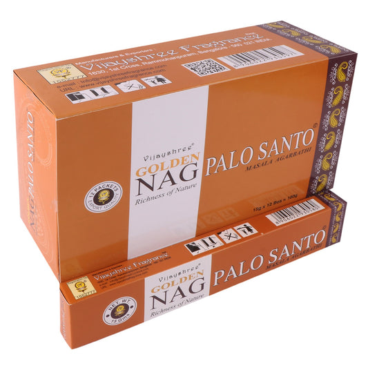 Vijayshree Golden Nag Wierookstokjes - Palo Santo