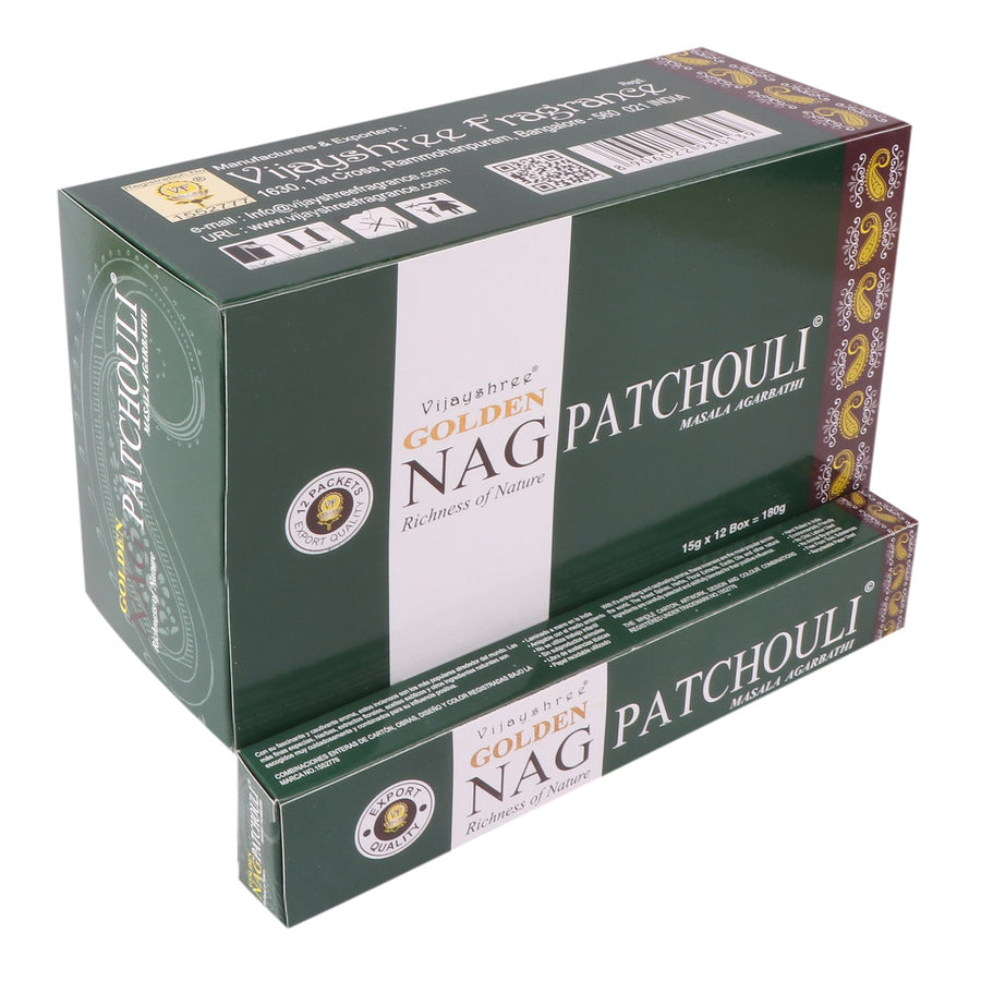 Vijayshree Golden Nag Wierookstokjes - Patchouli