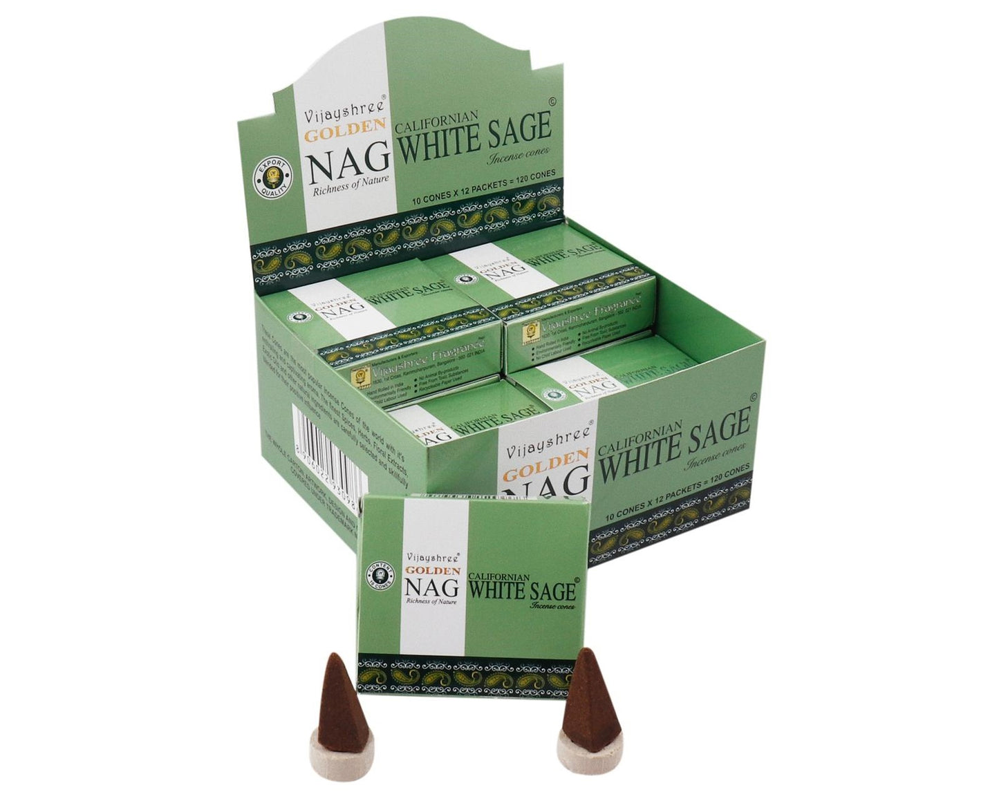 Vijayshree Golden Nag Kegel - Witte Salie