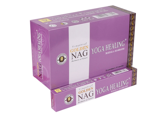 Vijayshree Golden Nag Wierookstokjes - Yoga Healing