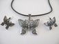 Vlinder Ketting en Oorbel