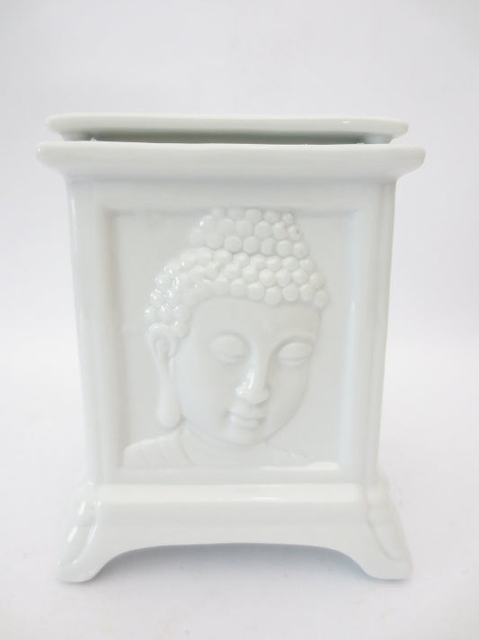 Witte Boeddha oliebrander luxe