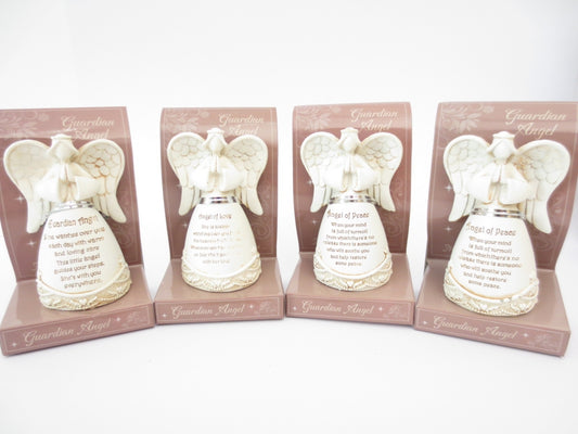 Witte beschermengel display cadeauset