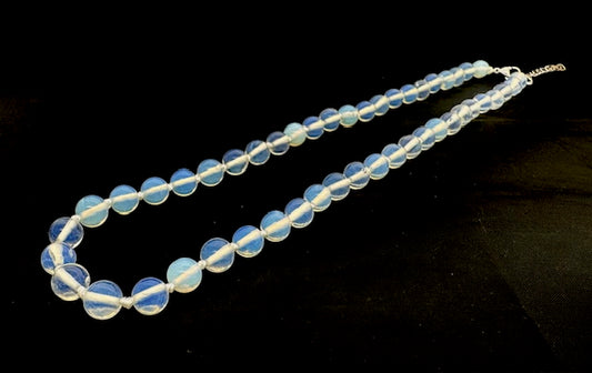 Groothandel 8 mm Opaal kralen ketting (zonder doos)