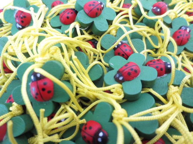 Groothandel - Klaver Lieveheersbeestje Hanger