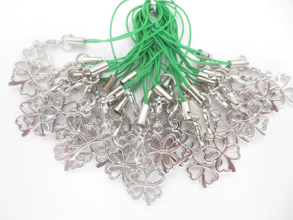 Groothandel - Klaver Metalen Gelukshanger