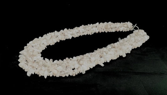 Groothandel geclusterde rozenkwarts chipstone ketting
