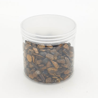 Groothandel - Edelsteencluster Tijgeroog 8-12mm