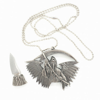 Groothandel - Grim Reaper ketting met mes