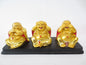 Groothandel - Happy Life Golden Buddha Set 3 - Niet luisteren, niet praten en stilte