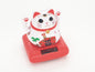 Groothandel - Lucky Cat Solar Lamp Wit met 2 bewegende armen