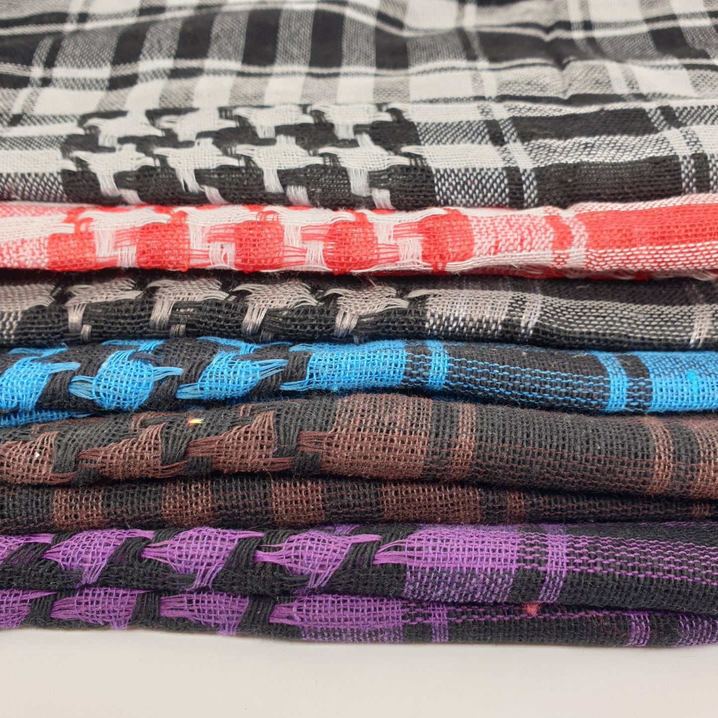 Groothandel - Sjaals Geruit Set (12 stuks)