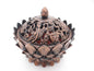 Groothandel Tibetaanse Lotus Graan Wierookbrander Groot Messing Rood