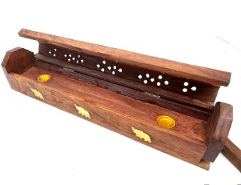 Groothandel - Tulasi wierookhouder geschenkverpakking - Vanille (6 stuks)