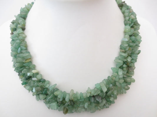 Groothandel geclusterde jade chipstone ketting