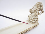 Witte Ganesh Wierookhouder