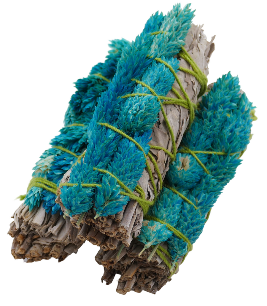 Witte Salie &amp; Phalaris Smudge Sticks 12 cm (3 x 40-50g) [CF-03]