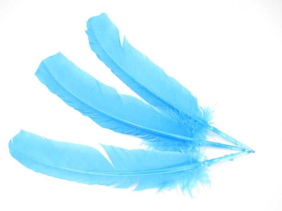 Witte Salie Smudge Veer turquoise (3 stuks)  - groothandel