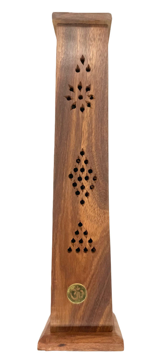 Houten Wierooktoren Luxe - OM (2 stuks)