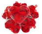 Romantische Rood Roosvormige Zeep – 12 stuks
