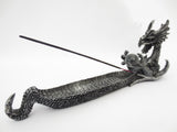 Silver Dragon Incense Stick Holder
