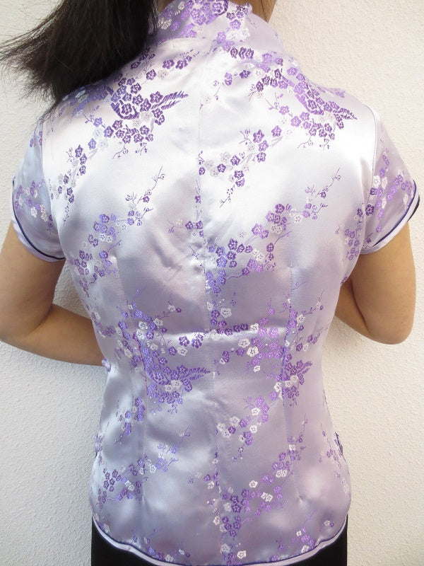 silver/purple with Blossom