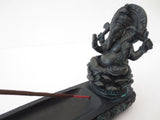 Zwarte Ganesh Wierookhouder